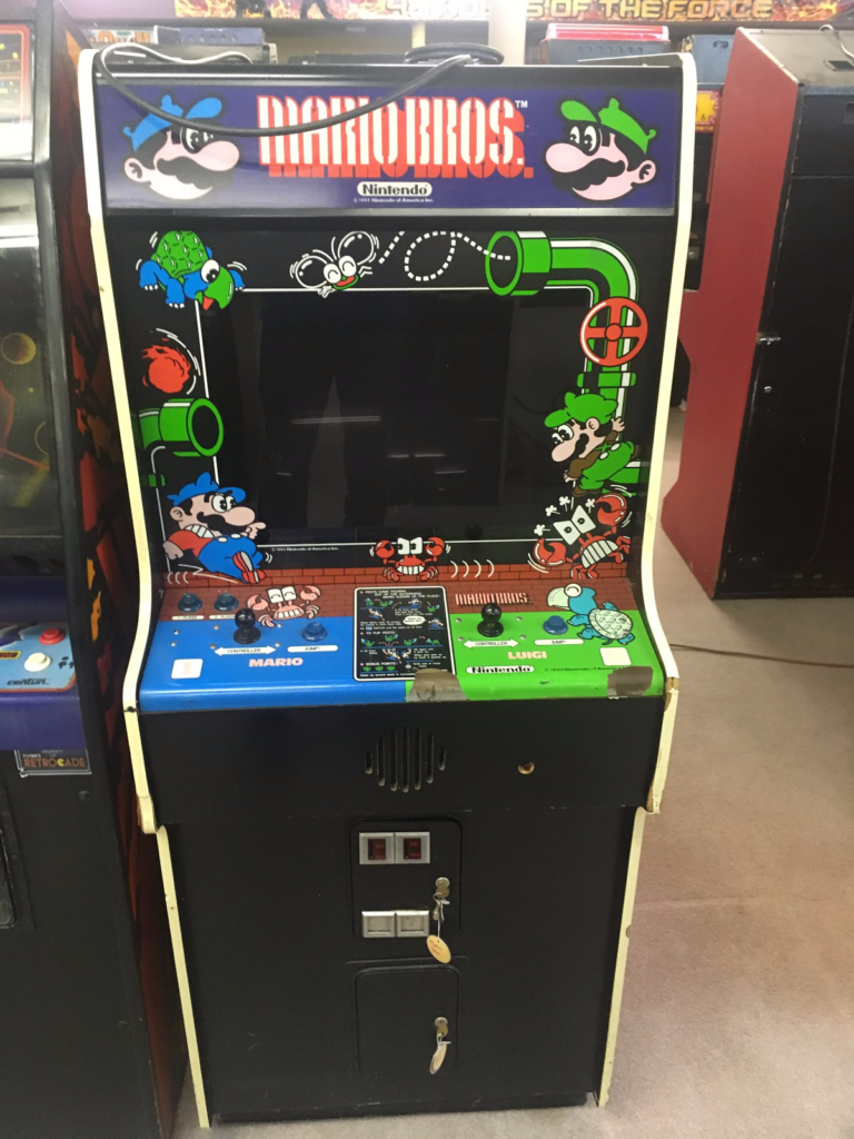 old arcade games names Super Mario Bros.